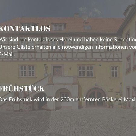 Hotel Wiener Botschaft In Veitshoechheim Exterior foto